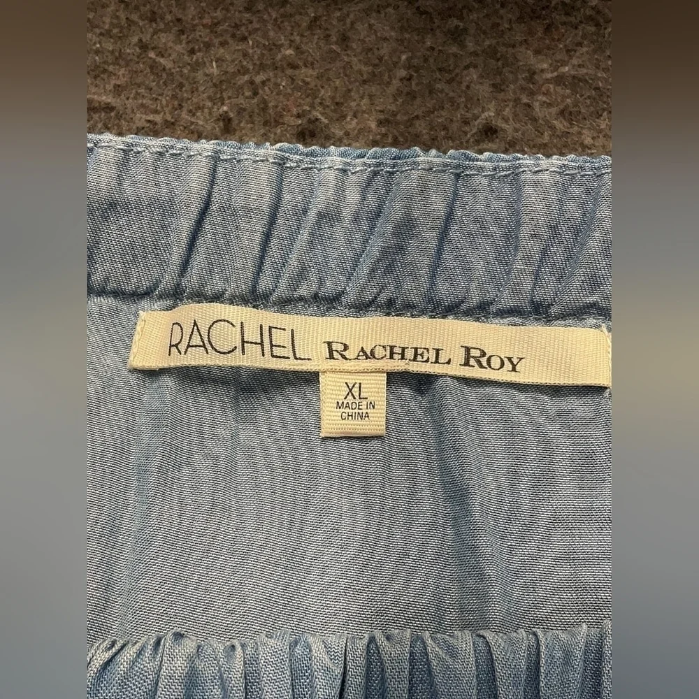 Rachel Rachel Roy Off-The-Shoulder Chambray Dress – XL – NWT – $102 Retail
